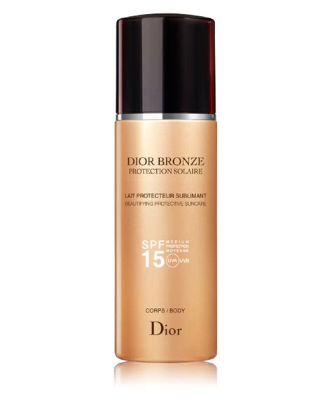 Dior bronze skin care